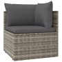 Set de muebles de jardín 5 pzas y cojines ratán sintético gris de , Conjuntos de jardín - Ref: Foro24-3157367, Precio: 460,99...