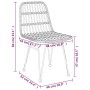 Juego de comedor de jardín 7 piezas ratán sintético de , Conjuntos de jardín - Ref: Foro24-3157877, Precio: 591,70 €, Descuen...