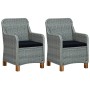 Juego de comedor para jardín 3 piezas gris claro de vidaXL, Conjuntos de jardín - Ref: Foro24-3068733, Precio: 337,17 €, Desc...