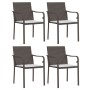 Juego comedor jardín 5 piezas y cojines ratán sintético y acero de , Conjuntos de jardín - Ref: Foro24-3186945, Precio: 334,9...