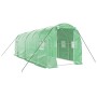 Invernadero con estructura de acero verde 12 m² 6x2x2 m de , Invernaderos - Ref: Foro24-3188018, Precio: 222,79 €, Descuento: %