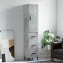 Aparador de madera contrachapada gris hormigón 34,5x34x180 cm de , Aparadores - Ref: Foro24-3198853, Precio: 111,20 €, Descue...