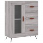 Aparador alto madera contrachapada gris sonoma 69,5x34x180 cm de , Aparadores - Ref: Foro24-3199919, Precio: 161,04 €, Descue...