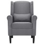 Sillón de tela gris oscuro en Sillones | Comprar online en Foru.es
