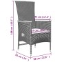 Set comedor jardín 7 pzas y cojines ratán sintético gris de , Conjuntos de jardín - Ref: Foro24-3157551, Precio: 878,30 €, De...