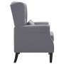 Sillón de tela gris oscuro en Sillones | Comprar online en Foru.es