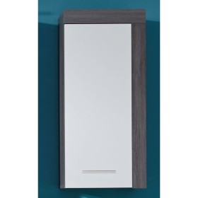Trendteam Armario de pared para baño Miami blanco y plata ahumado de , Tocadores de baño - Ref: Foro24-445398, Precio: 47,87 ...