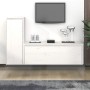 Muebles para TV 2 piezas madera maciza de pino blanco de , Muebles TV - Ref: Foro24-3100115, Precio: 121,04 €, Descuento: %