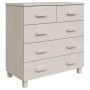 Aparador HAMAR madera maciza de pino blanca 79x40x80 cm de , Aparadores - Ref: Foro24-340421, Precio: 117,68 €, Descuento: %