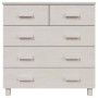 Aparador HAMAR madera maciza de pino blanca 79x40x80 cm de , Aparadores - Ref: Foro24-340421, Precio: 117,68 €, Descuento: %