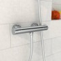 EISL Grifo monomando de ducha CLAUDIO con termostato cromado de , Grifos - Ref: Foro24-446454, Precio: 77,21 €, Descuento: %