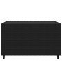 Mesa de centro jardín cuadrada ratán sintético negro 50x50x30cm de , Mesas de jardín - Ref: Foro24-319857, Precio: 64,69 €, D...