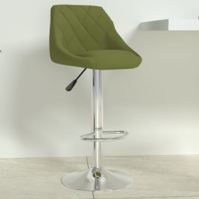 Taburete de cocina de terciopelo verde claro de , Taburetes de cocina - Ref: Foro24-335296, Precio: 78,19 €, Descuento: %