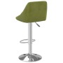 Taburete de cocina de terciopelo verde claro de , Taburetes de cocina - Ref: Foro24-335296, Precio: 78,19 €, Descuento: %