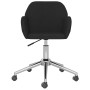 Silla de oficina giratoria de tela negra de , Sillas de oficina - Ref: Foro24-344734, Precio: 95,51 €, Descuento: %