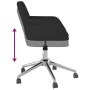 Silla de oficina giratoria de tela negra de , Sillas de oficina - Ref: Foro24-344734, Precio: 95,51 €, Descuento: %