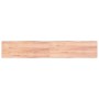 Tablero mesa madera tratada borde natural marrón 220x40x(2-4)cm de , Tableros para mesas - Ref: Foro24-363986, Precio: 84,76 ...