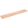 Tablero mesa madera tratada borde natural marrón 220x40x(2-4)cm de , Tableros para mesas - Ref: Foro24-363986, Precio: 84,76 ...