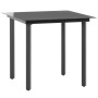 Set de comedor de jardín de 3 piezas PVC ratán negro de , Conjuntos de jardín - Ref: Foro24-3060094, Precio: 222,52 €, Descue...