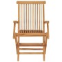 Sillas de jardín 4 uds madera teca con cojines gris taupe de , Sillas de jardín - Ref: Foro24-3065640, Precio: 396,14 €, Desc...