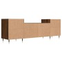 Mueble para TV madera contrachapada marrón roble 160x35x55 cm de , Muebles TV - Ref: Foro24-831339, Precio: 97,09 €, Descuent...