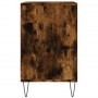 Mueble zapatero madera contrachapada roble ahumado 102x36x60 cm de , Zapateros y organizadores de calzado - Ref: Foro24-83139...