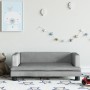Sofá para niños de terciopelo gris claro 80x45x30 cm de , Mobiliario para bebés y niños pequeños - Ref: Foro24-3196306, Preci...