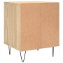 Mesita de noche madera de ingeniería roble Sonoma 40x35x50 cm de , Mesitas de noche - Ref: Foro24-830722, Precio: 36,11 €, De...