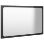 Juego de muebles de baño madera de ingeniería negro brillo de vidaXL, Muebles de baño - Ref: Foro24-3071322, Precio: 191,56 €...