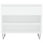 Mueble zapatero madera contrachapada blanco 70x36x60 cm de , Zapateros y organizadores de calzado - Ref: Foro24-831436, Preci...