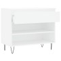 Mueble zapatero madera contrachapada blanco 70x36x60 cm de , Zapateros y organizadores de calzado - Ref: Foro24-831436, Preci...