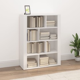 Aparador de madera contrachapada blanco 80x30x106 cm de , Aparadores - Ref: Foro24-819492, Precio: 84,87 €, Descuento: %