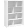 Aparador de madera contrachapada blanco 80x30x106 cm de , Aparadores - Ref: Foro24-819492, Precio: 84,87 €, Descuento: %