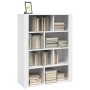 Aparador de madera contrachapada blanco 80x30x106 cm de , Aparadores - Ref: Foro24-819492, Precio: 84,87 €, Descuento: %
