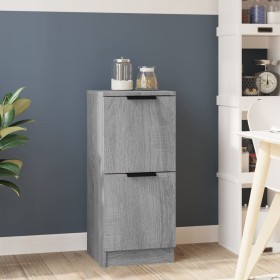 Aparador de madera contrachapada gris Sonoma 30x30x70 cm de , Aparadores - Ref: Foro24-817020, Precio: 40,35 €, Descuento: %