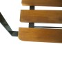 Banco de jardín plegable madera maciza de acacia 112 cm de , Bancos de jardín - Ref: Foro24-43736, Precio: 173,74 €, Descuent...