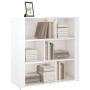 Aparador de madera contrachapada blanco brillante 80x30x80 cm de , Aparadores - Ref: Foro24-819486, Precio: 88,62 €, Descuent...