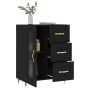 Aparador de madera de ingeniería negro 69,5x34x90 cm de , Aparadores - Ref: Foro24-828021, Precio: 108,44 €, Descuento: %