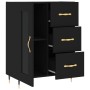Aparador de madera de ingeniería negro 69,5x34x90 cm de , Aparadores - Ref: Foro24-828021, Precio: 108,44 €, Descuento: %