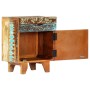 Mesita de noche tallada a mano madera reciclada 40x30x50 cm de , Mesitas de noche - Ref: Foro24-247911, Precio: 134,85 €, Des...