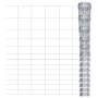 Valla de jardín de acero galvanizado plateado 50x1 m de , Paneles de vallas - Ref: Foro24-149499, Precio: 88,28 €, Descuento: %