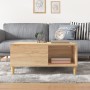 Mesa de centro madera contrachapada roble Sonoma 80x80x36,5 cm de , Mesas de centro - Ref: Foro24-821095, Precio: 69,64 €, De...