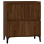 Aparador madera contrachapada marrón roble 60x35x70 cm de , Aparadores - Ref: Foro24-821171, Precio: 76,61 €, Descuento: %