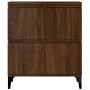Aparador madera contrachapada marrón roble 60x35x70 cm de , Aparadores - Ref: Foro24-821171, Precio: 76,61 €, Descuento: %