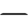 Estantes flotantes de pared 4 uds MDF negro 120x23,5x3,8cm de , Estantes y estanterías - Ref: Foro24-323843, Precio: 112,15 €...