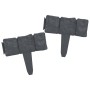 Valla para césped aspecto de piedra 41 piezas plástico 10 m de , Ribetes y bordes para jardín - Ref: Foro24-314684, Precio: 4...