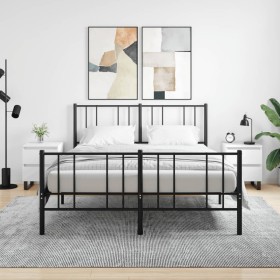 Mesitas de noche 2 uds madera de ingeniería blanco 40x35x50 cm de , Mesitas de noche - Ref: Foro24-826893, Precio: 101,43 €, ...