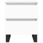 Mesitas de noche 2 uds madera de ingeniería blanco 40x35x50 cm de , Mesitas de noche - Ref: Foro24-826893, Precio: 101,43 €, ...