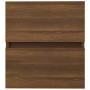 Mueble de lavabo madera de ingeniería marrón roble 41x38,5x45cm de , Muebles de baño - Ref: Foro24-815647, Precio: 45,71 €, D...
