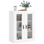 Armario de pared blanco brillante 69,5x34x90 cm de , Aparadores - Ref: Foro24-828454, Precio: 92,43 €, Descuento: %